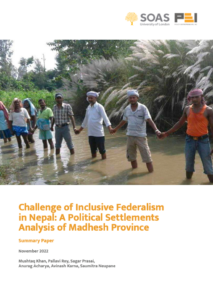 Challenge of Inclusive federalism in Nepal